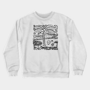 beach paradise Crewneck Sweatshirt